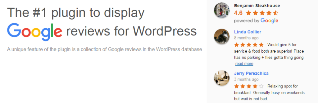 Best Google reviews plugin for WordPress