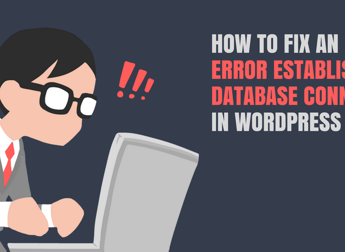 How to Fix The Error Establishing a Database Connection in WordPress