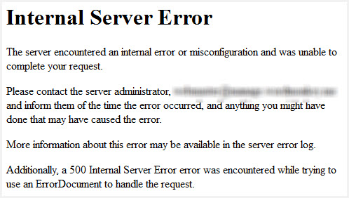 How to Fix 500 Internal Server Error in WordPress