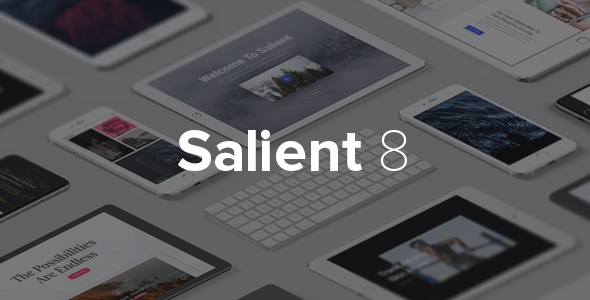 Salient WordPress Theme