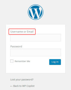 WordPress 4.5 Email Login